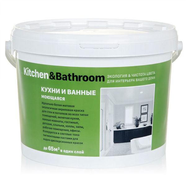 Kitchen&Bathroom – moyushchayasya kraska dlya kuhon' i vannyh